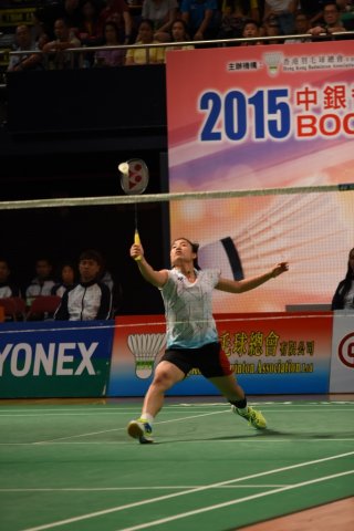 「2015-中銀香港全港羽毛球錦標賽」高級組決賽及頒獎典禮