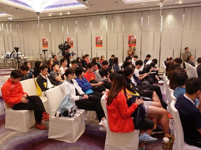 YONEX-SUNRISE 二零一八香港公開羽毛球錦標賽記者招待會